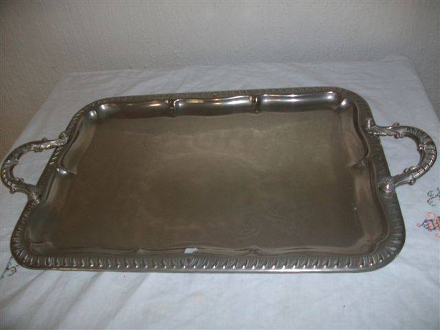 Lovely sliver plated tea tray
